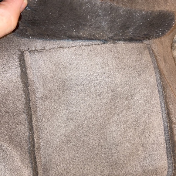 Anthropologie Front Faux Fur Open Cardigan - Picture 11 of 11